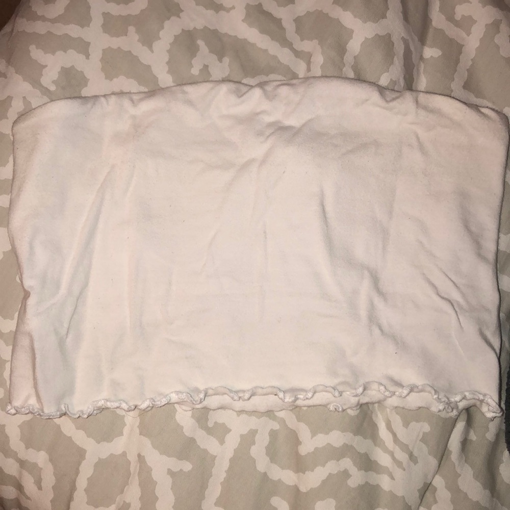 White pacsun tube top